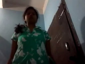Indian Girl Changing In Bathroom Filmed By Hiddencam