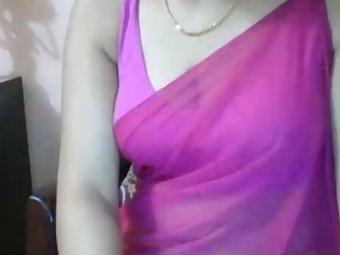 Indian Bhabhi Free Porn In Purple Sari Nude